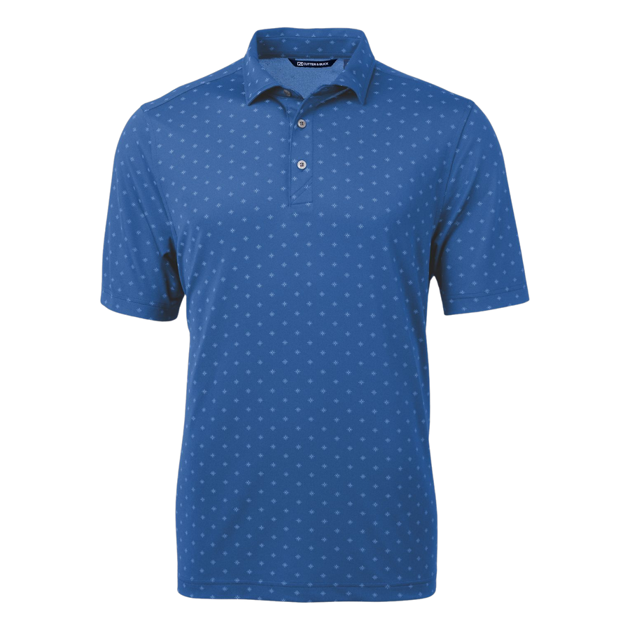 Eco Pique Tile Print Polo